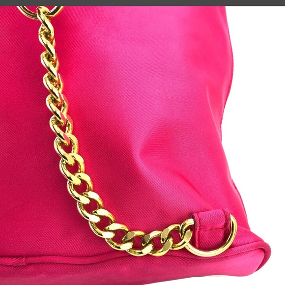 VALENTINO GARAVANI Nylon Backpack Pink Vintage - Picture 7 of 13